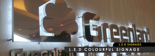 ป้ายไฟ LED แบบหลากสี